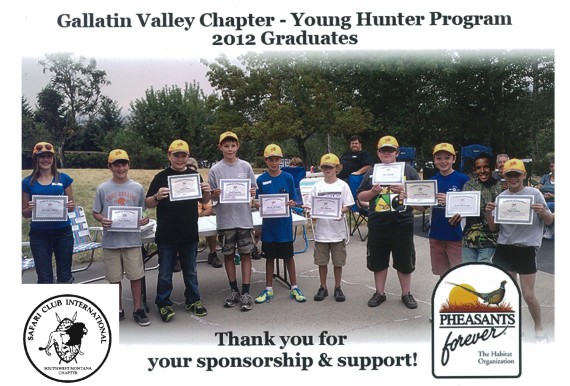 Pheasants forever youth training program