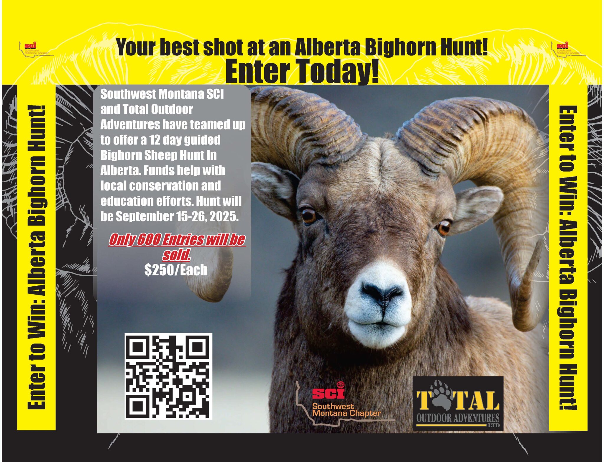 SCIMT » 2025 BIG HORN SHEEP HUNT RAFFLE